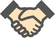 握手アイコン