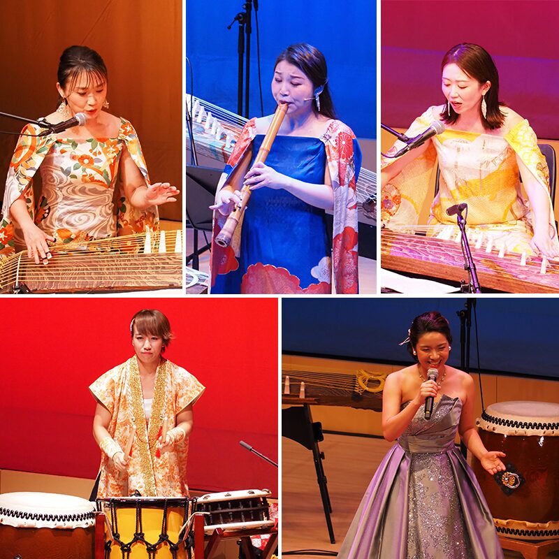 ウエインズトヨタ神奈川様　ファミリーコンサート （和楽器コンサート＋ ワークショップ）